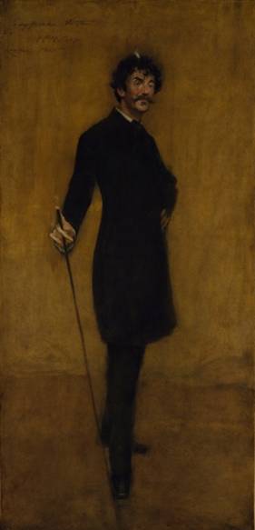 James Abbott McNeil Whistler 1885 	by William Merritt Chase 1849-1916   The Metropolitan Museum of Art New York NY    18.22.2